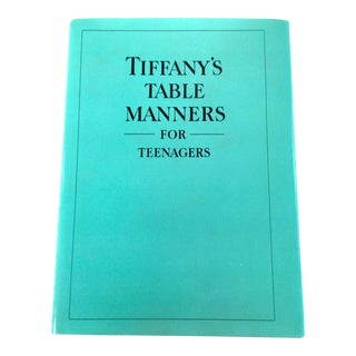 Vintage Tiffany’s Table Manners for Teenagers Book For Sale