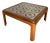 Mid-Century Square Teak Coffee Table with Ceramic Tiles, 1970s For Sale