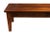 Mid-Century Modern Farm Bench Solid Teak Bench B For Sale - Image 3 of 14
