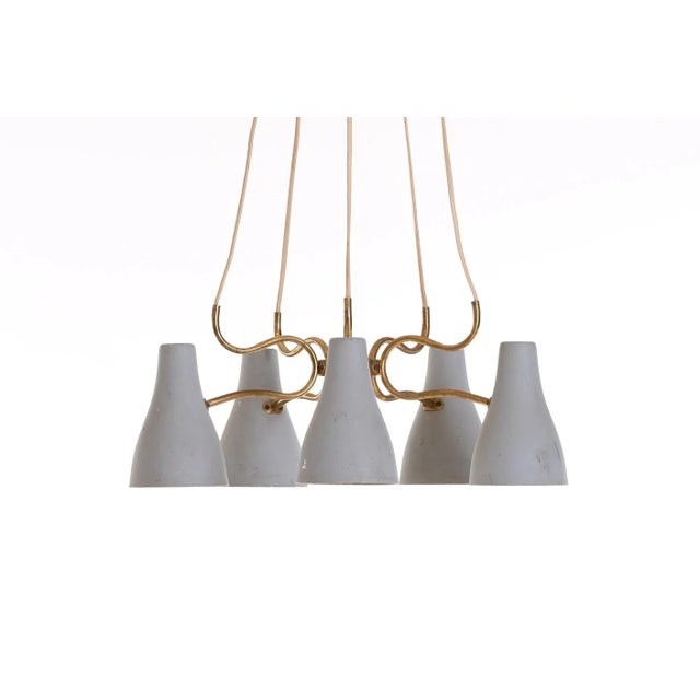 Swedish Ceiling Light, 1950s For Sale - Image 6 of 12
