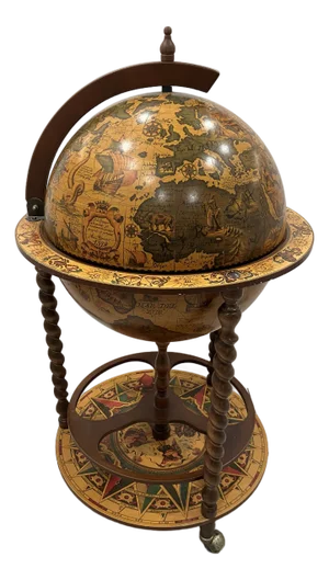 1980s Globe Drinks Bar