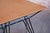 1950s Mid-Century Czech Coffee Table in Beech and Blackened Metal, 1950s For Sale - Image 5 of 8