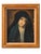 Vintage Madonna Portrait After Sassoferrato, Oil on Canvas in Mid-Century Wood Frame For Sale - Image 18 of 18