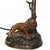 Art Nouveau Figural Bronze Table Lamp with Lions, 1890s For Sale - Image 6 of 8