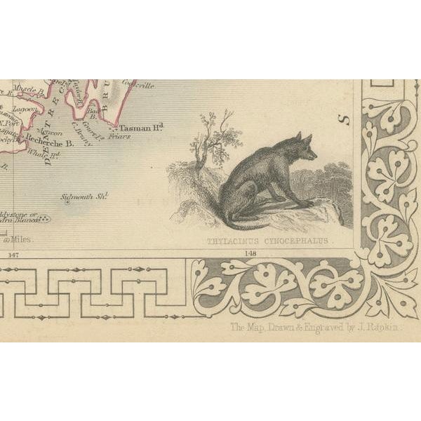 John Tallis & Company was renowned for their detailed and ornate maps during the 19th century. Their maps are...