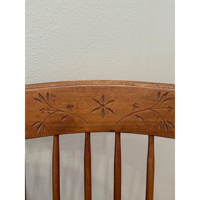 Late 19th Century Antique Pressed Back Armchair (Pair) For Sale - Image 14 of 14