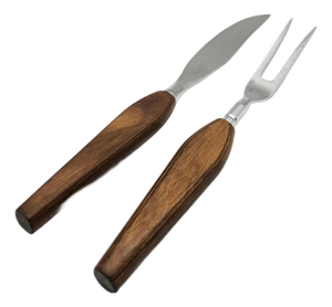 Mid 20th Century Fleetwood Carving Utensils, a Pair