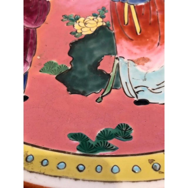 Ceramic Japanese Porcelain Plate For Sale - Image 7 of 10
