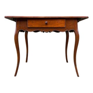 Antique Table in Cherry & Oak Wood, France For Sale