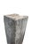 Brown Solid Teak Wood Pedestal, Wonderful Age Related Patina, Modern Organic For Sale - Image 8 of 11