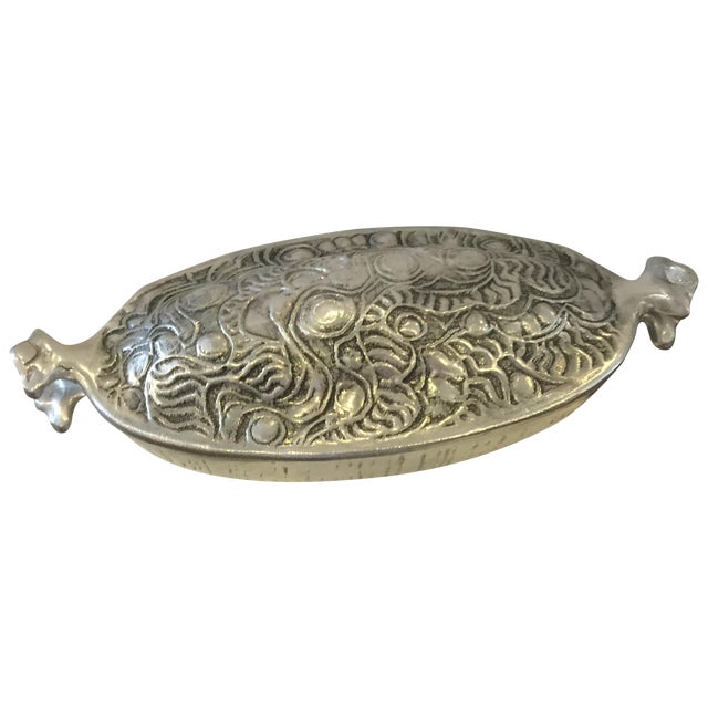 Don Drumm Covered Aluminum Server For Sale