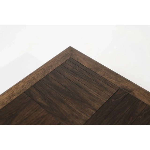 Set of Mid-Century Oak Coffee Tables in Espresso, C. 1950s For Sale - Image 11 of 11