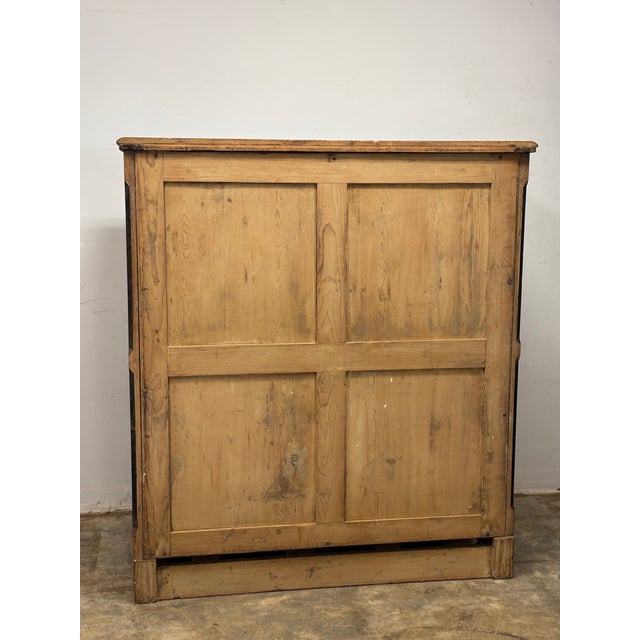 19th Century 19th Century English Oak Chest of Drawers For Sale - Image 5 of 8