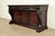Neoclassical Ralph Lauren French Empire Carved Mahogany Marble Top Sideboard or Bar Cabinet For Sale - Image 3 of 15