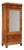 Umbertine Wardrobe in Veneered Walnut For Sale
