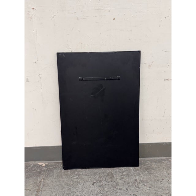 Post Modern Custom Design Metal + Red Ceramic Mirror For Sale - Image 9 of 12