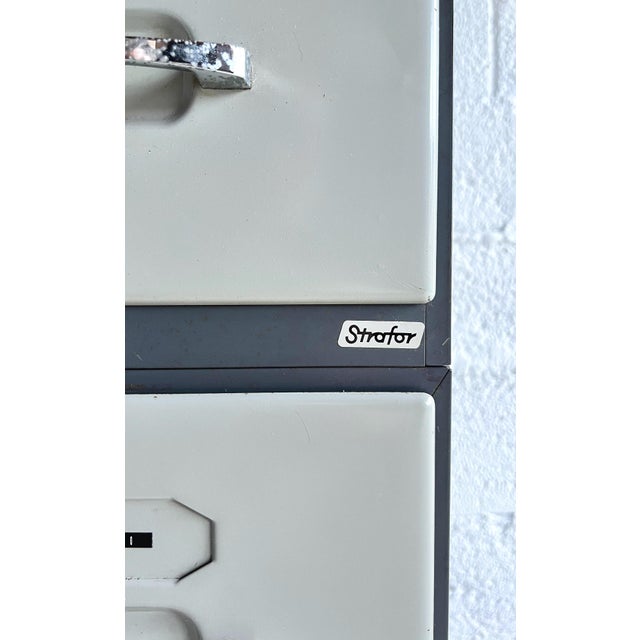 Vintage Archive Cabinet with Drawers from Strafor, 1960s For Sale - Image 13 of 17