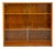 Bookcase with Sliding Glass Doors from Gibbs Furniture, 1960s For Sale