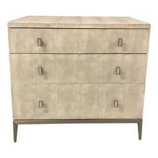Mitchell Gold and Bob Williams Faux Shagreen Solange Chest For Sale