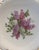 Art Deco Vintage Schuman Arzberg Bavaria Germany "Lilac Time" Scalloped Porcelain 12" Decorative Plate For Sale - Image 3 of 13