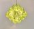 Vintage Italian Green Murano Glass Discs Chandelier, 1990s For Sale - Image 4 of 18