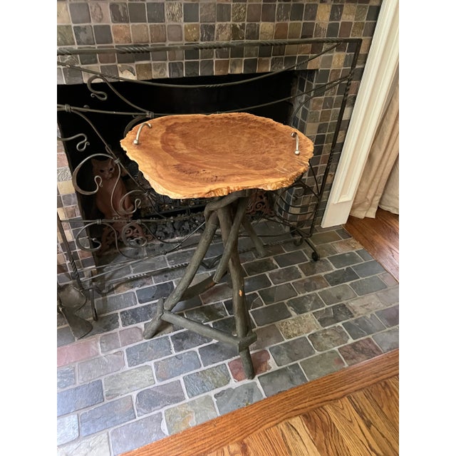 Beautifully crafted tray for any ottoman or table top crafted by a furniture company out of Ohio, Abner Henry.