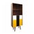 1970s Polish Glass Display Bar Cabinet, 1970s For Sale - Image 5 of 17