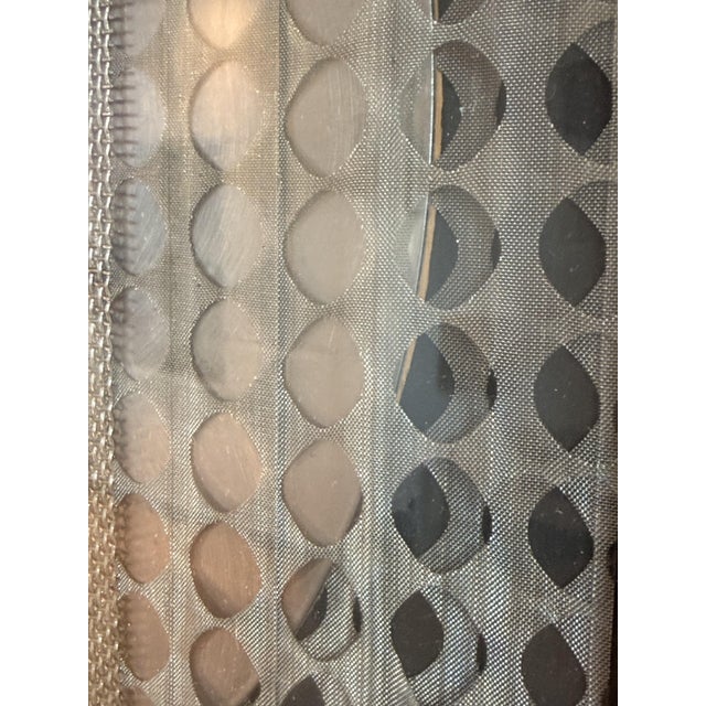 Impressive kinetic Op Art wall object from 1972, hand-signed and dated lower right. The work captivates with its multi-...