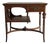 Late Victorian American Art Nouveau Oak Table, Late 19th to Early 20th Century For Sale