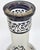 Bohemian Enameled Glass Hookah Base Vase With Arabic Script For Sale In Palm Springs - Image 6 of 12