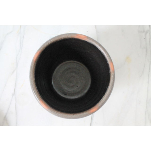Vintage Rowe Pottery Works Butter Lidded Dish / Crock For Sale - Image 11 of 12