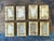 Vintage Gilt Bamboo Table Setting Personal Match Strikes - Set of 8 For Sale In West Palm - Image 6 of 12
