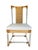 A stylish set of three vintage chairs, blending rattan, bamboo, and lucite for a look that’s both natural and modern....