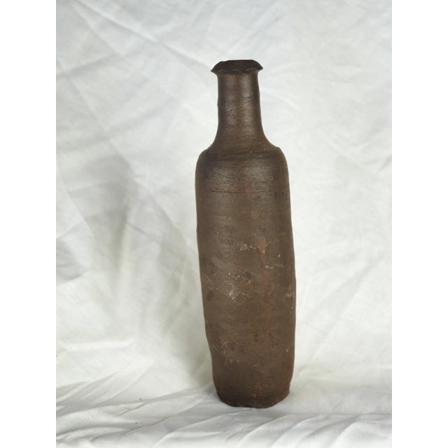 19th Century French Ger Norman Stoneware Bottle, Small Type 1 For Sale - Image 4 of 13