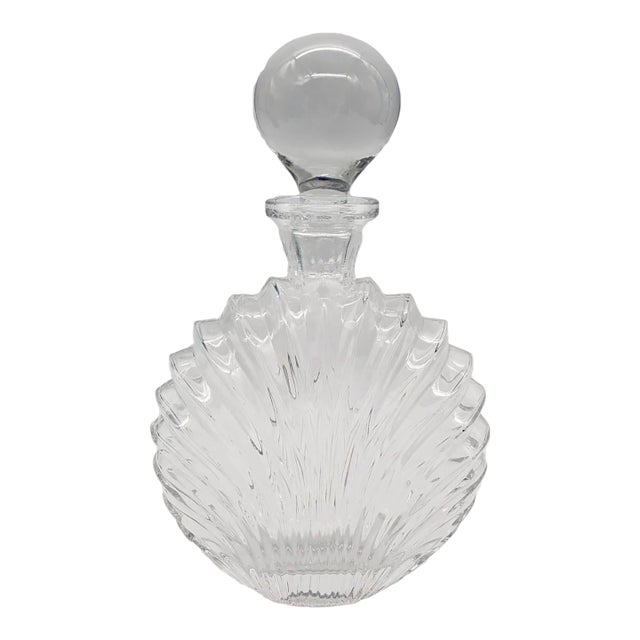 1970s Villeroy & Boch Platano Art Deco Shell Decanter For Sale