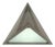 Postmodern Pyramid Wall Sconce from Disano, 1980s For Sale