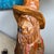 Mid 20th Century Vintage Gnome Chalkware Lamp Signed O‘’Neil For Sale - Image 5 of 8