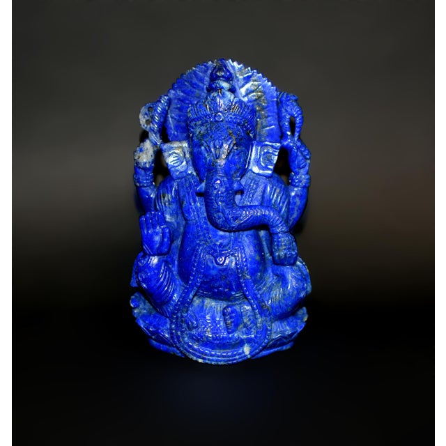 2020s Natural Lapis Lazuli Finest Aaaaa Finely Carved For Sale - Image 5 of 17