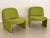 Alky Lounge Chairs in Green Fabric by Giancarlo Piretti, 1980s, Set of 2 For Sale - Image 14 of 18