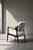 Vintage Scandinavian Teak White Armchair by Inge Andersson for Bröderna Anderssons, 1960s For Sale - Image 6 of 18