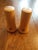 1990s Dansk Teak Wood Pair of Salt & Pepper Shakers For Sale - Image 4 of 6