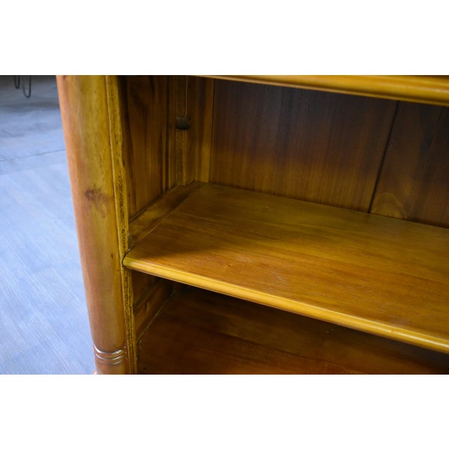 2020s Legacy Open Bookcase - Light Brown Walnut For Sale - Image 5 of 10