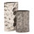 Contemporary Hammered Aluminum Oval Vase Bright Silver- Large For Sale - Image 3 of 5
