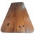 Farmhouse Early 20th Century American Pine Sawbuck Trestle Dining Table, C. 1920–1940 For Sale - Image 3 of 6