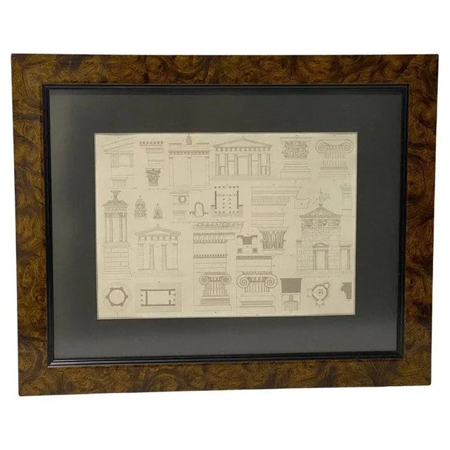 1920s French Gravure Print Classical Architecture For Sale - Image 10 of 10