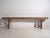 Brown Large Antique Bench, 1870s For Sale - Image 8 of 15