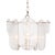 Modern Echo Glass Pendant, Polished Nickel For Sale - Image 3 of 5