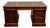 Classic English Desk Brown Leather For Sale