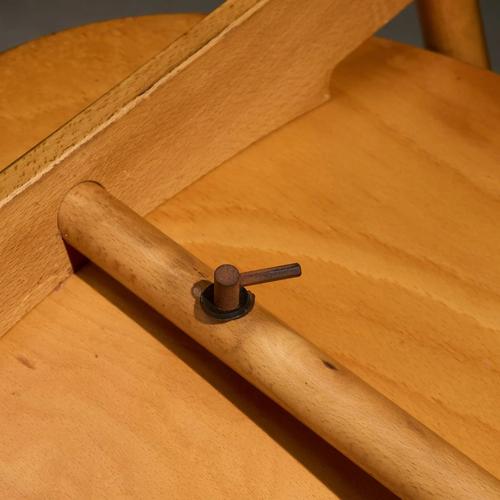 Brown Otto Demountable Chairs by Werther Toffoloni znc Piero Palange for Ibis, Italy, Set of 4 For Sale - Image 8 of 9