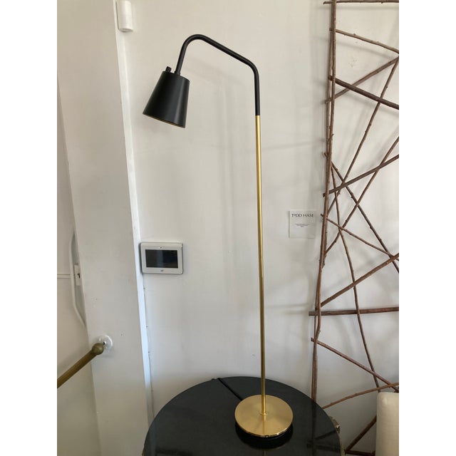2000 - 2009 Jacques Adnet Style Floor Lamp For Sale - Image 5 of 8